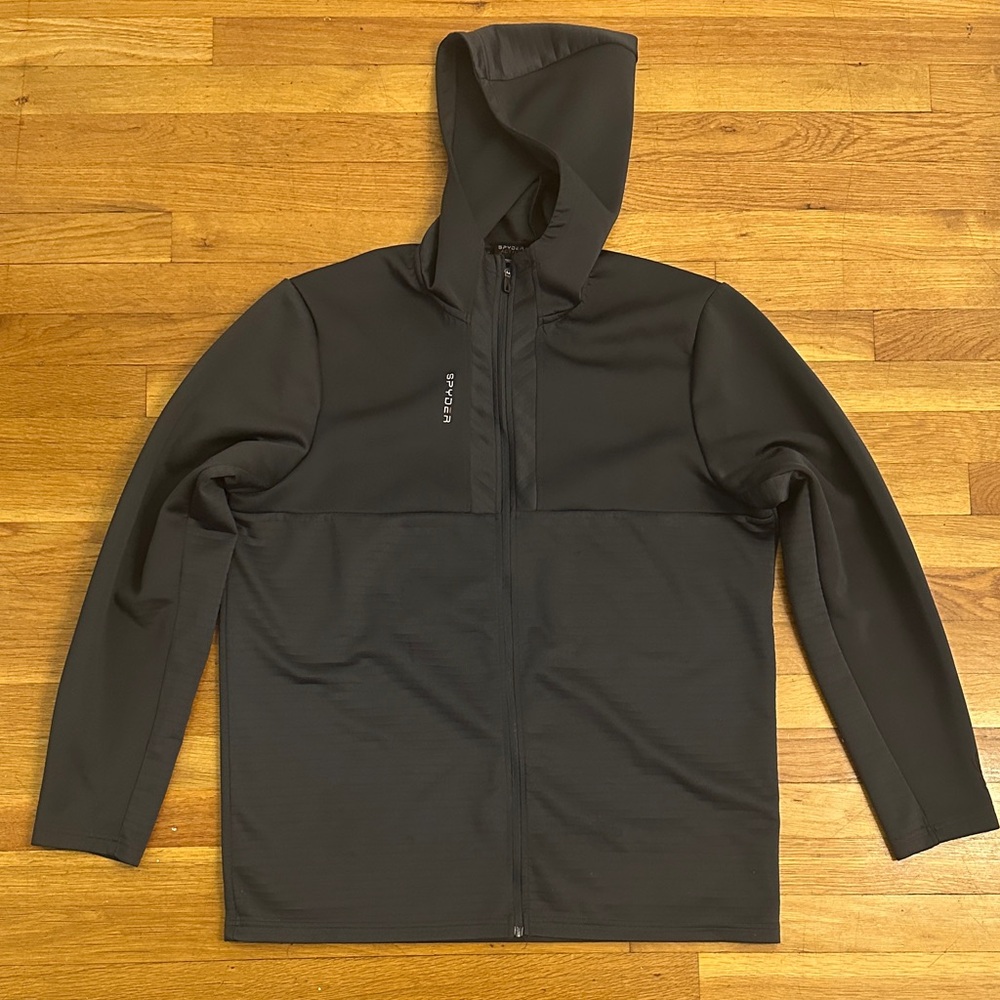 Men's Spider Navy Zip-Up Sweatshirt